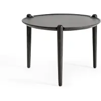 Design House Stockholm Aria salontafel Zwart eikenhout, Ø50x37 cm
