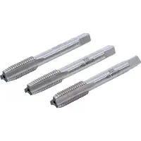 Bgs Gewindebohrer-Satz Vor-, Mittel- und Fertigschneider HSS-G M8 x 1,25 mm 3-tlg.