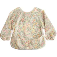 Mushie Slabbetje Long Sleeve Pastel Blooms