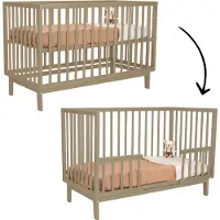 Novi Meegroei Babybedje Novi Lauren Sand 60x120
