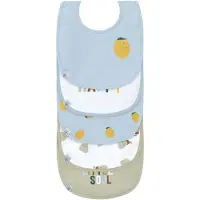 Lassig Slabbetje Happy Fruits Lemon 5-pack