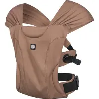 Dooky Baby Draagzak en Baby Draagdoek in één - Hybrid Baby Carrier Be One Mocha - Draagzak baby vanaf geboorte 56-74 CM - Draagdoek Baby Newborn - Ergonomische draagzak - Babydraagzak