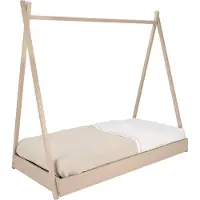 Colorfull Home Collection Peuterbed Colorfull Home 70x140 Vloerbed Tipi Sand