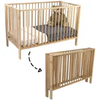 Colorfull Home Collection Babybedje Colorfull Home Skladane Inklapbaar 60x120 Beuken/Naturel