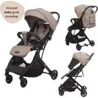 Novi Buggy Travel Go Premium Solid Hazel