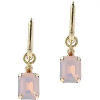 Otazu Shackle Hoops Rosewater Opal Size: OS | Earrings Outlet | Dames | Goud