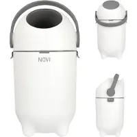 Novi at Home Luieremmer Nappy Smart White Grey