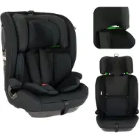 Novi Autostoel Novi Jules V2 i-size Gordel All Black 76-150 cm
