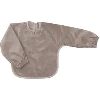 Silly billyz Slabbetje Katoen Lange Mouw Small Taupe