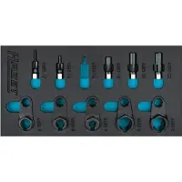 Hazet Gereedschapset voor uitlaatgassensor 163-611/10 · 10-delig · 22 · 24 · 14 · 17 · 19