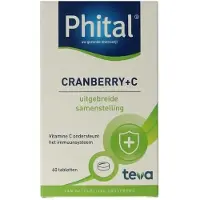 Phital Cranberry + C Tabletten 60 st