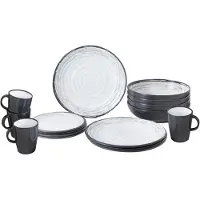 Brunner - Lunch Box - Bestekset 16 Pieces, wit/grijs