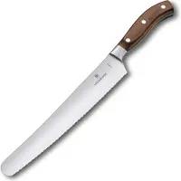 Victorinox 7.7430.26G Brood- en banketbakkersmes Bruin Lengte 26 cm