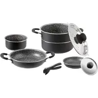 Brunner - Pirate 7+1 - Pannenset Ø 20 cm, grijs