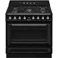 Smeg TR90GMBLNL Zwart