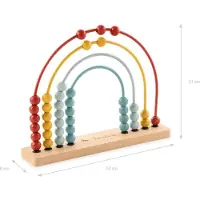 Pinolino Rechenrahmen Abakus-Regenbogen Ruby