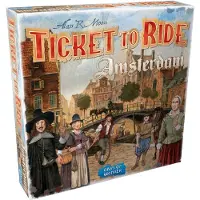 Days of Wonder - Ticket to Ride Amsterdam - Stedeneditie - Engelstalig Bordspel