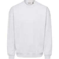 Only & Sons Sweatshirt 'ONSLucas' lichtgrijs