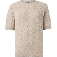 Pieces Trui 'PCLelou' taupe