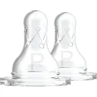 Dr. Brown's Flesspeen Y-cut Smalle Halsfles Transparant 2 stuks