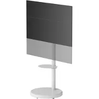 Ewent Steun TV - - EW1550 - 2,18 m (86") - Inclinabel - Op wielen - Wit