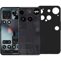 Nothing Tech Nothing Phone (3) 512GB Zwart 5G + Just in Case Back Cover Zwart