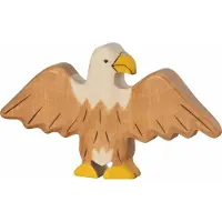 Gollnest & Kiesel Bosdieren - Arend - 14X2X9Cm - Houten Figuur - Handgemaakt