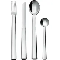 Alessi Bestekset RUNDES MODELL, 24-delig,