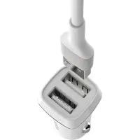 Borofone 2x USB-A 2,4 A Stecker (BFO-BZ2-LW)