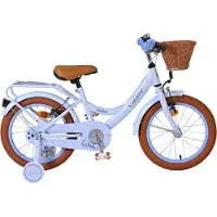 Volare Ashley kinderfiets - meisjesmodel - 16 inch - pastelblauw - met twee handremmen