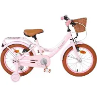 Volare Ashley Kinderfiets - Meisjes - 16 inch - Roze - Twee handremmen
