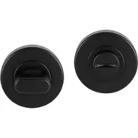 Differnz Deurbeslag | Wc-sluiting | (Rond, RVS, Zwart)