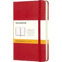 Moleskine Classic Notitieboek - Pocket - Hardcover - Gelinieerd - Rood