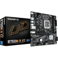 Gigabyte GA-B760M H V2 (1700) (D) Moederbord Socket Intel 1700 Vormfactor ATX