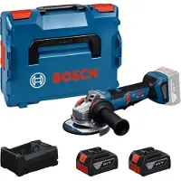 Bosch GWS 18V-11 PS Professional Accu Haakse Slijper | 125mm | 2x 5.0Ah accu's in L-boxx - 06019N4302