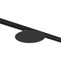 QAZQA Moderne plafondlamp zwart voor railsysteem 1-fase 2-lichts - Iconic Pulley