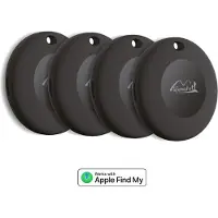 Lifemate - Life Tag - Sleutelvinder voor Apple Find My - Apple tracker - Bluetooth Smart Tracker Tag voor Bagage/tassen - Air- Tag- Bluetooth tracker (ALLEEN iOS) - 4 Pack
