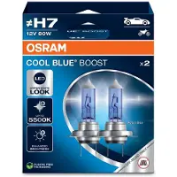 Osram Cool Blue Boost H7 12V/80W - Set 2 Stuks - 62210cbb-2hb