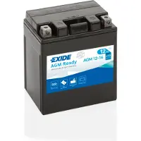 Exide AGM Ready AGM12-14 / YTX14AHL-BS accu (12V, 12Ah, 210A)