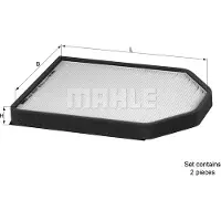MAHLE ORIGINAL AH145-2 Interieurfilter