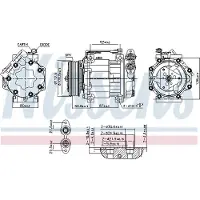 Nissens Airco-compressor 890584