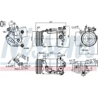 Nissens 890600 Aircopomp
