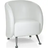 Hjh OFFICE ST. LUCIA | 1-Zits - Lounge stoel Wit