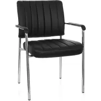 Hjh OFFICE SOMOS V - Vergaderstoel / bezoekerstoel Zwart
