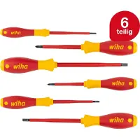 Wiha schroevendraaiers, 6-delig, VDE SoftFinish
