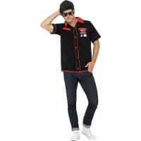Smiffy 50's Rockability Bowling shirt