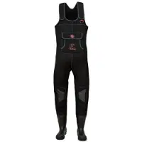 BEHR Neoprene Waders Red Carp Size 43/44 + Bag + Belt - Waadpak