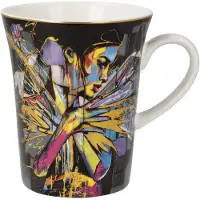 Goebel - Lana Frey | Koffie / Thee Mok Fire in the Belly | Beker - porselein - 400ml - 2 stuks