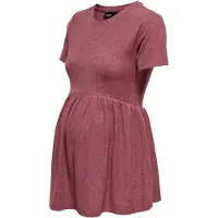 ONLY Maternity Shirt 'OLMMalaya' kastanjebruin