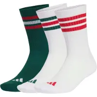 Adidas Sokken 'ESS' groen / rood / wit